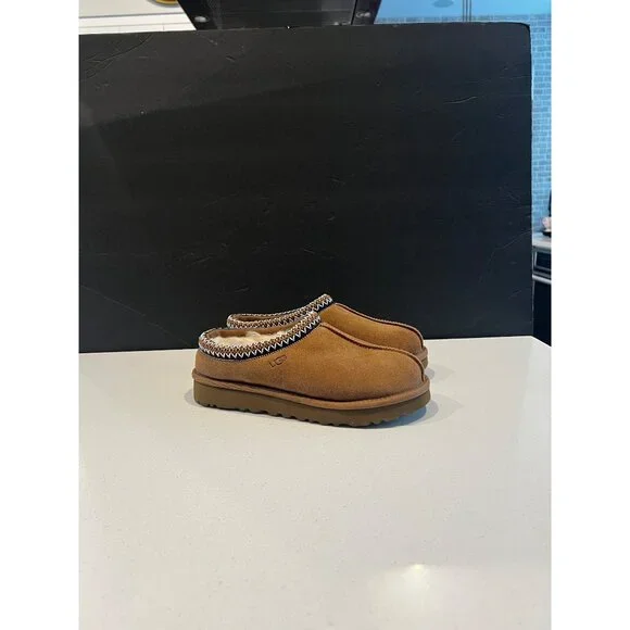 UGG Tasman Slipper Chestnut beige women slide size 7 - Picture 2 of 8